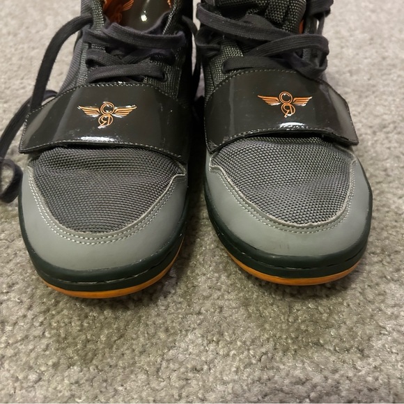 VTG RARE Creative Recreation Cesario CR-411 in Grey/Orange - Picture 7 of 8